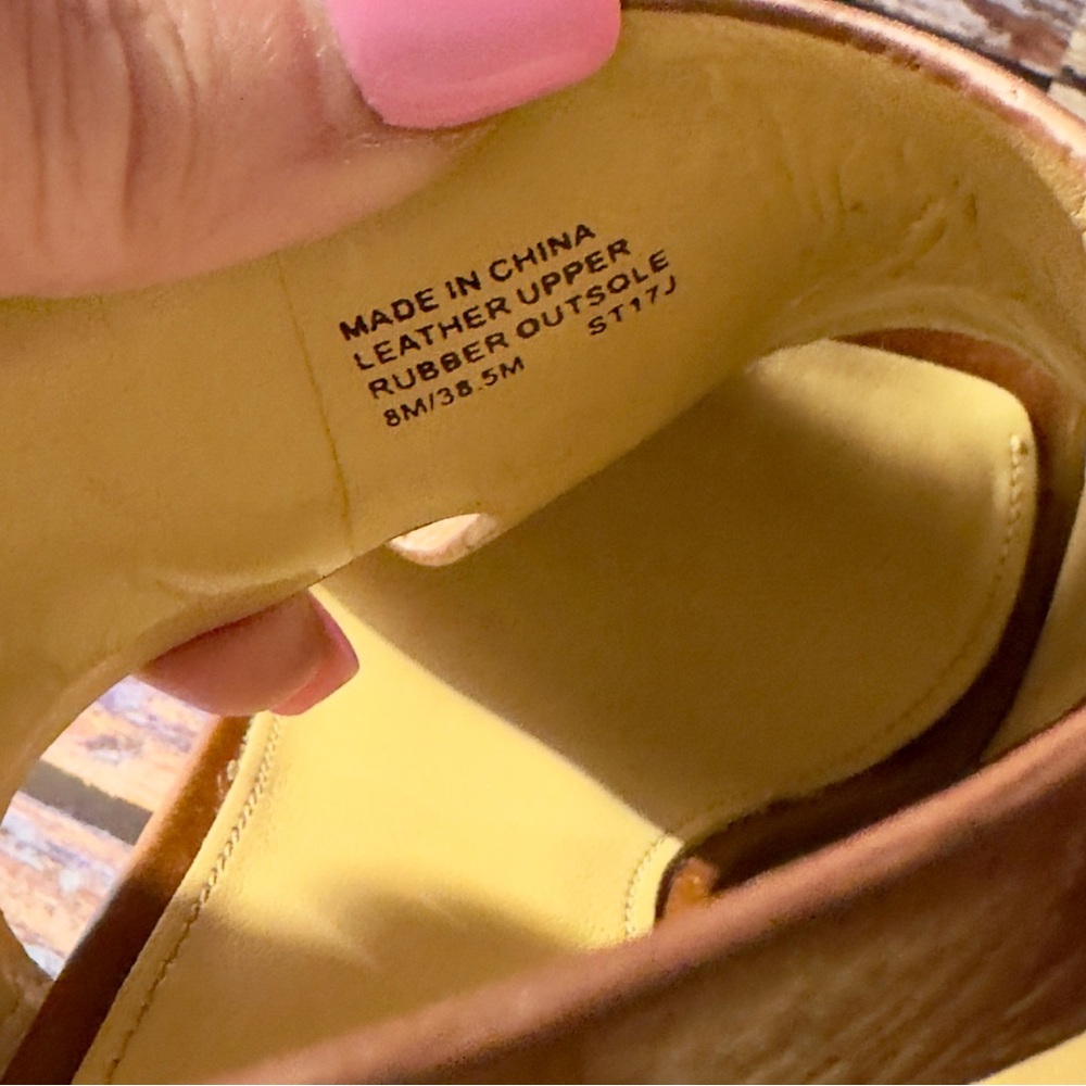 Michael Kors Brown Wedge Sandals - Picture 7 of 10